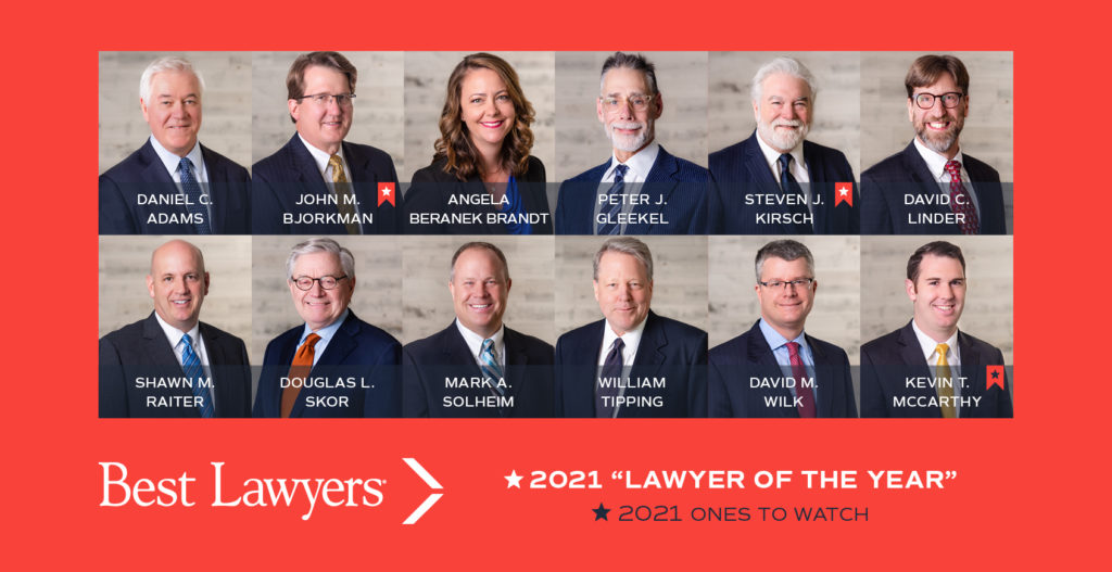 Larson King Best Lawyers 2021 Honorees